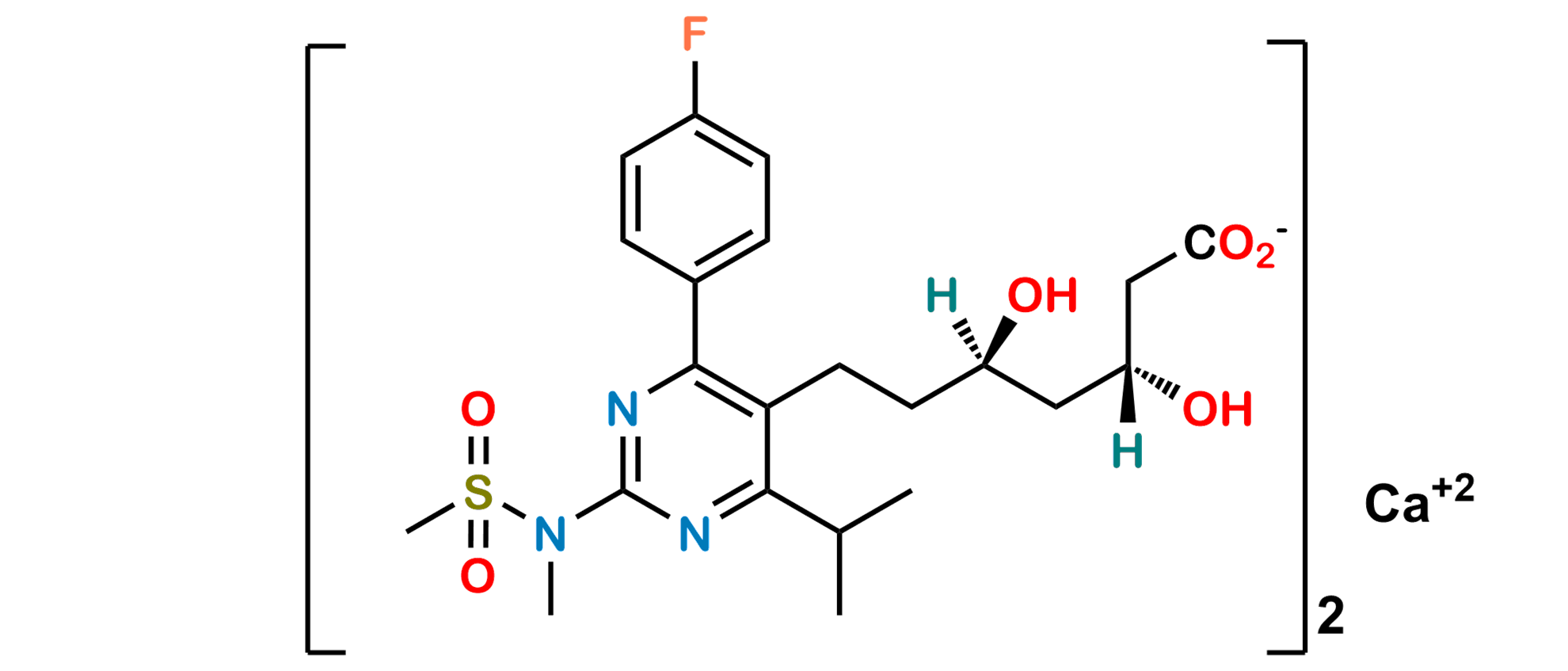 Rosuvastatin EP Impurity L (Calcium salt)